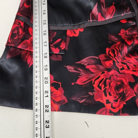 Alex Evenings Womens Black & Red Floral Jacket & Camisole 2-Piece Set Size 1X - Picture 12 of 16